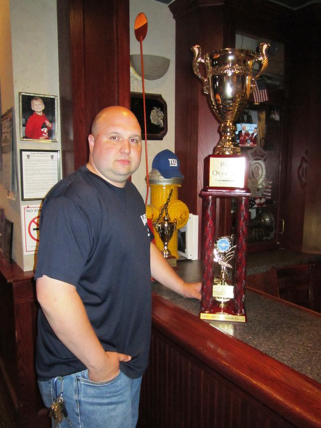 First Parade for Chris Koester as Chief. Nanuet Fire Department brings home Best Overall. Lots of hard work by the members really paid off.
Photo by Vincent P. Tuzzolino